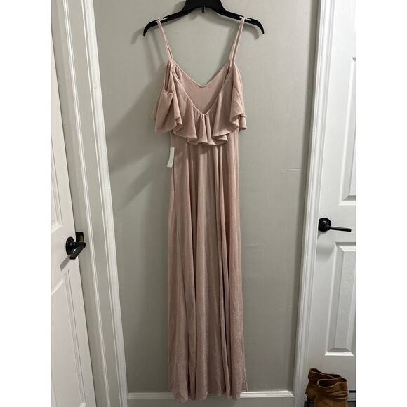 show me your mumu Renee‎ Ruffle Maxi Dress XXS New - Picture 6 of 9